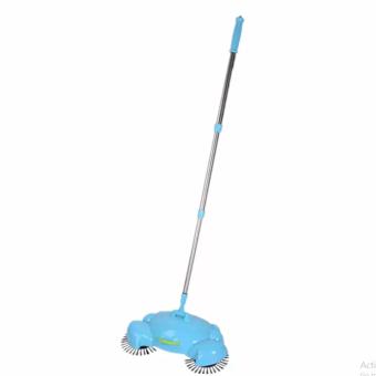 HT-ไม้กวาดอัจฉริยะ 360degree Rotating Hand-push Type Dust Mop Floor Sweeper(Blue) HT-ไม้กวาดอัจฉริยะ 360degree Rotating Hand-push Type Dust Mop Floor Sweeper(Blue)