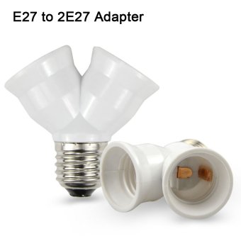 ขั้วเพิ่มหลอดไฟ สำหรับหลอดไฟบ้าน ไฟปลูกต้นไม้ ขั้ว E27 (สีขาว) ขั้วเพิ่มหลอดไฟ สำหรับหลอดไฟบ้าน ไฟปลูกต้นไม้ ขั้ว E27 (สีขาว)