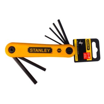 Stanley ประแจหกเหลี่ยม แบบตลับ 1.5 - 6 มม. (7 ตัวชุด) รุ่น 69-261 Stanley ประแจหกเหลี่ยม แบบตลับ 1.5 - 6 มม. (7 ตัวชุด) รุ่น 69-261