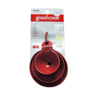 GOOD COOK ชุดกรวยกู๊ดคุ๊ก 3 ชิ้น ขนาด 2 ออนซ์,4 ออนซ์ และ 8 ออนซ์ สีขาว GOOD COOK ชุดกรวยกู๊ดคุ๊ก 3 ชิ้น ขนาด 2 ออนซ์,4 ออนซ์ และ 8 ออนซ์ สีขาว