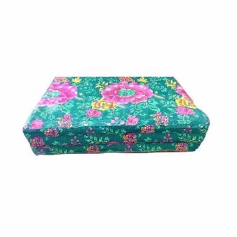 DSB Decor ที่นอนนุ่น 3ฟุต 3 พับ (สีเขียว) รุ่น Flowers DSB Decor ที่นอนนุ่น 3ฟุต 3 พับ (สีเขียว) รุ่น Flowers