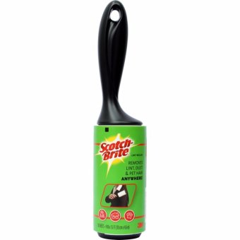 SCOTCH-BRITE® LINT ROLLER 30 SHEET สก๊อตช์-ไบรต์® ลูกกลิ้งขจัดฝุ่น30แผ่น SCOTCH-BRITE® LINT ROLLER 30 SHEET สก๊อตช์-ไบรต์® ลูกกลิ้งขจัดฝุ่น30แผ่น