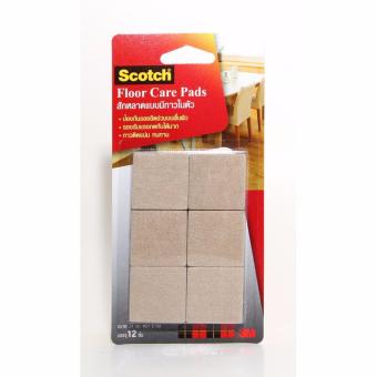 Scotch® Floor Care Square Beige 34 MM (12 PCS/CARD)(100430037) สก๊อตซ์® สักหลาดรองขาโต๊ะ แบบมีกาวในตัว ขนาด 34 มม. สีเบจ (สี่เหลี่ยม) (ชุด 3 แพ็ค) Scotch® Floor Care Square Beige 34 MM (12 PCS/CARD)(100430037) สก๊อตซ์® สักหลาดรองขาโต๊ะ แบบมีกาวในตัว ขนาด 34 มม. สีเบจ (สี่เหลี่ยม) (ชุด 3 แพ็ค)