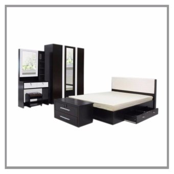 RF Furniture ชุดห้องนอน DD รุ่น Milano Set ขนาด 5 ฟุต เตียง 5 ฟุต + ตู้เสื้อผ้า 3 บาน + โต๊ะแป้ง 80 cm ( สีโอ๊ค/ขาว ) RF Furniture ชุดห้องนอน DD รุ่น Milano Set ขนาด 5 ฟุต เตียง 5 ฟุต + ตู้เสื้อผ้า 3 บาน + โต๊ะแป้ง 80 cm ( สีโอ๊ค/ขาว )