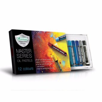 Master Art มาสเตอร์อาร์ต สีชอล์กน้ำมัน รุ่นมาสเตอร์ซีรี่ย์ 12 สี Master Art มาสเตอร์อาร์ต สีชอล์กน้ำมัน รุ่นมาสเตอร์ซีรี่ย์ 12 สี