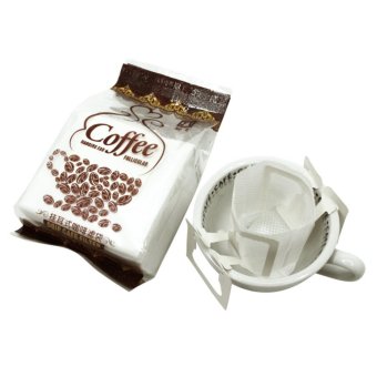ถุงกรองกาแฟ มีหูแขวน 1 แพ็ค มี 50 ชิ้น ถุงกรองกาแฟ มีหูแขวน 1 แพ็ค มี 50 ชิ้น