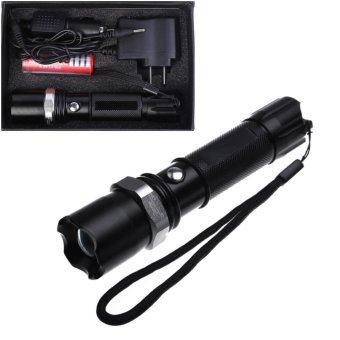 Cc jeans ไฟฉาย แรงสูง ซูมได้ Flashlight Torch Lamp 4 in 1 set-สีดำ Cc jeans ไฟฉาย แรงสูง ซูมได้ Flashlight Torch Lamp 4 in 1 set-สีดำ
