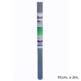 Pet Mesh Mini-Roll (91cm x 2m.) มุ้งลวดทนสัตว์เลี้ยง มุ้งลวดสำหรับบานประตู หน้าต่าง **สีเทา** Pet Mesh Mini-Roll (91cm x 2m.) มุ้งลวดทนสัตว์เลี้ยง มุ้งลวดสำหรับบานประตู หน้าต่าง **สีเทา**