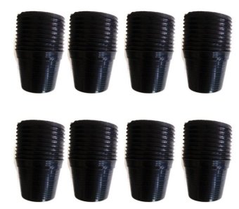 papamami Pots Round Black Plastic กระถางพลาสติกกลม 6 นิ้ว 80ใบ (สีดำ) papamami Pots Round Black Plastic กระถางพลาสติกกลม 6 นิ้ว 80ใบ (สีดำ)