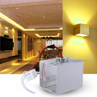 โคมไฟติดผนัง 3W LED รูปทรงสี่เหลี่ยม สำหรับ บันได ทางเดิน โคมไฟติดผนัง 3W LED รูปทรงสี่เหลี่ยม สำหรับ บันได ทางเดิน