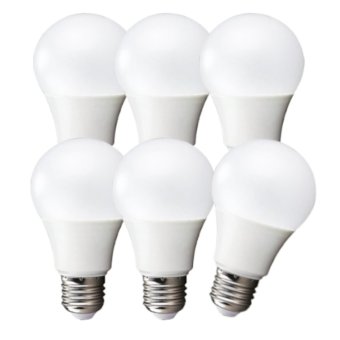 LEDANDLAMP หลอดไฟ LED BULB ขั้ว E27 ขนาด 9w. ( แสงสีเหลืองนวล Warmwhite แพ็ค 6 หลอด ) LEDANDLAMP หลอดไฟ LED BULB ขั้ว E27 ขนาด 9w. ( แสงสีเหลืองนวล Warmwhite แพ็ค 6 หลอด )