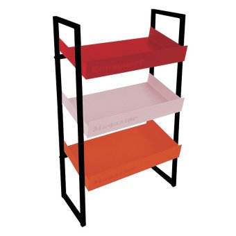 Besta ชั้นเอนกประสงค์ MAG B Shelf Steel รุ่น ST-BH04 (สีแดง/ชมพู/ส้ม) Besta ชั้นเอนกประสงค์ MAG B Shelf Steel รุ่น ST-BH04 (สีแดง/ชมพู/ส้ม)