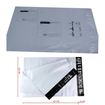 ซองไปรษณีย์พลาสติกสีขาว มีจ่าหน้า ขนาด 32x42 cm (100 ใบ) ซองไปรษณีย์พลาสติกสีขาว มีจ่าหน้า ขนาด 32x42 cm (100 ใบ)