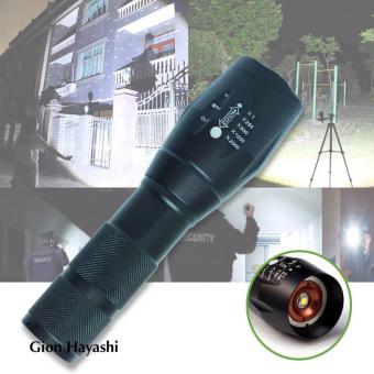 Hayashi - ไฟฉายความสว่างสูง LED CREE XML T6 5 โหมด Flashlight Hayashi - ไฟฉายความสว่างสูง LED CREE XML T6 5 โหมด Flashlight