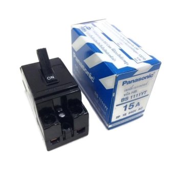 Panasonic เชฟตี้ เบรกเกอร์ พานาโซนิค 15A BS1111YT HB15A Panasonic เชฟตี้ เบรกเกอร์ พานาโซนิค 15A BS1111YT HB15A