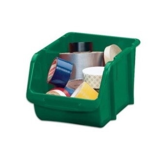 STACK-ON กล่องเก็บของอเนกประสงค์ขนาดกลาง รุ่น BIN-10 (สีเขียว) STACK-ON กล่องเก็บของอเนกประสงค์ขนาดกลาง รุ่น BIN-10 (สีเขียว)