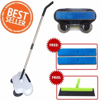 ไม้กวาดดูดฝุ่น 360 องศา กวาดถูดูดในเครื่องเดียว hand push broom ไม้กวาดดูดฝุ่น 360 องศา กวาดถูดูดในเครื่องเดียว hand push broom
