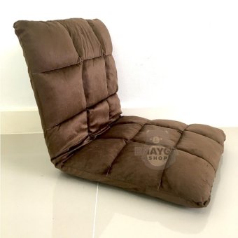 Emayga เก้าอี้ญี่ปุ่น เบาะรองนั่ง ปรับระดับได้ 3-5 ระดับ ขนาด 80 x 40 x 10 cm - สีน้ำตาลเข้ม Emayga เก้าอี้ญี่ปุ่น เบาะรองนั่ง ปรับระดับได้ 3-5 ระดับ ขนาด 80 x 40 x 10 cm - สีน้ำตาลเข้ม