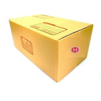Mastersat กล่องไปรษณีย์ เบอร์ H (40 ใบ) ขนาด 40x45x35 ซม. (เท่าขนาด เบอร์ 5) (Brown) Mastersat กล่องไปรษณีย์ เบอร์ H (40 ใบ) ขนาด 40x45x35 ซม. (เท่าขนาด เบอร์ 5) (Brown)