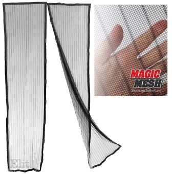 Elit ม่านแม่เหล็กกันยุง ม่านติดประตู ม่านติดหน้าต่าง Magic Mesh - สีดำ Elit ม่านแม่เหล็กกันยุง ม่านติดประตู ม่านติดหน้าต่าง Magic Mesh - สีดำ