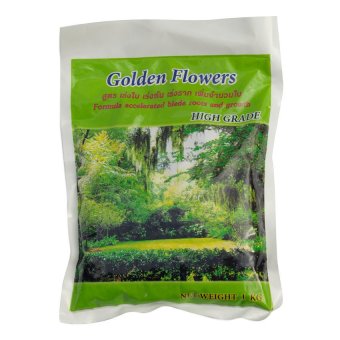 Golden Flower Organic Fertilizer Pellet 1 กก. ชนิดอัดเม็ดพิเศษ (สีเขียว) 1ถุง Golden Flower Organic Fertilizer Pellet 1 กก. ชนิดอัดเม็ดพิเศษ (สีเขียว) 1ถุง