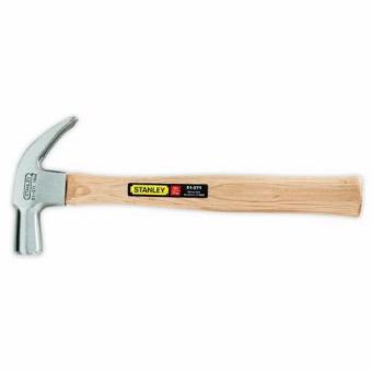 Stanley ค้อนหงอนด้ามไม้ 13 ออนซ์ (370 กรัม) รุ่น 51-269 Stanley ค้อนหงอนด้ามไม้ 13 ออนซ์ (370 กรัม) รุ่น 51-269