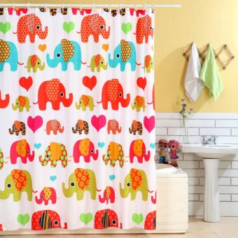 Elegance ผ้าม่านห้องน้ำ Polyester ช้างไทย 180X180CM. Elegance ผ้าม่านห้องน้ำ Polyester ช้างไทย 180X180CM.