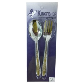 KINGFISHERช้อน-ส้อมSS 506 1MM 4คู่ KINGFISHERช้อน-ส้อมSS 506 1MM 4คู่