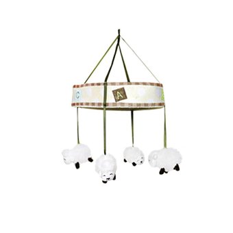 Pet Pirate ของเล่นแมว โมบายนับแกะ ABC - สีขาว Pet Pirate ของเล่นแมว โมบายนับแกะ ABC - สีขาว