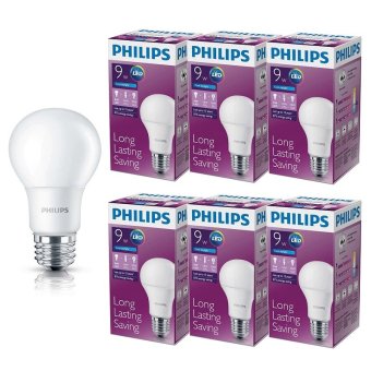 Philips หลอด LED BULB 9 วัตต์ ขั่ว E27 แสงเดย์ไลท์ (6 ดวง) Philips หลอด LED BULB 9 วัตต์ ขั่ว E27 แสงเดย์ไลท์ (6 ดวง)
