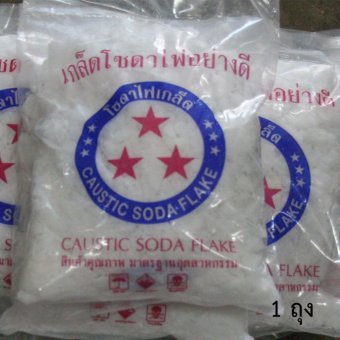 โซดาไฟเกล็ดอย่างดี caustic soda flake โซดาไฟเกล็ดอย่างดี caustic soda flake