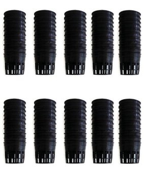 Papamami Pots Round Black Plastic กระถางพลาสติกกลม 1 นิ้ว 100ใบ (สีดำ) Papamami Pots Round Black Plastic กระถางพลาสติกกลม 1 นิ้ว 100ใบ (สีดำ)