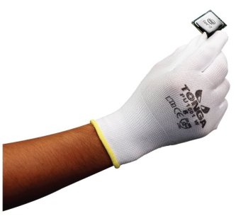 TONGA ถุงมือไนล่อนเคลือบพียู TG1001W สีขาว ขนาด กลาง (12 คู่/แพ็ค) TONGA ถุงมือไนล่อนเคลือบพียู TG1001W สีขาว ขนาด กลาง (12 คู่/แพ็ค)