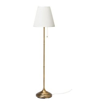 Ibiza Decor โคมไฟตั้งพื้น-เฉพาะโคม ทองเหลือง (White) Ibiza Decor โคมไฟตั้งพื้น-เฉพาะโคม ทองเหลือง (White)