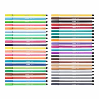 STABILO Pen 68 ปากกาสีหมึกน้ำ Fibre-Tip Pen ชุด 44 สี STABILO Pen 68 ปากกาสีหมึกน้ำ Fibre-Tip Pen ชุด 44 สี