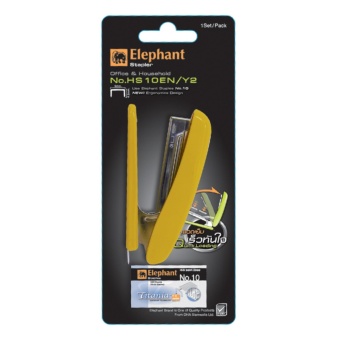 Elephant ตราช้าง เครื่องเย็บกระดาษ No.HS-10EN/Y2 (คละสี) Elephant ตราช้าง เครื่องเย็บกระดาษ No.HS-10EN/Y2 (คละสี)
