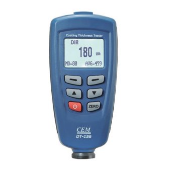 CEM เครื่องวัดความหนาสี Coating Thickness Gauge รุ่น DT-156 (สีน้ำเงิน) CEM เครื่องวัดความหนาสี Coating Thickness Gauge รุ่น DT-156 (สีน้ำเงิน)