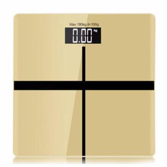 B&G Electronic weight scale เครื่องชั่งน้ำหนักดิจิตอล (Gold) - รุ่น BG-9380 B&G Electronic weight scale เครื่องชั่งน้ำหนักดิจิตอล (Gold) - รุ่น BG-9380