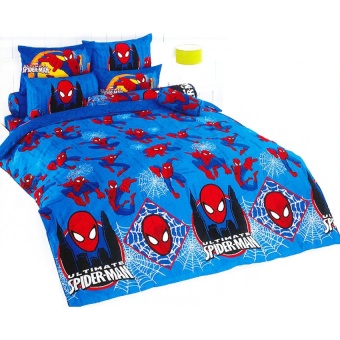 TOTO ชุดเครื่องนอน ชุดผ้าปูที่นอนและปลอกหมอน (ไม่รวมผ้านวม) ผ้าปูที่นอนโตโต้ TOTO DISNEY SPIDERMAN ลายการ์ตูน ดิสนีย์ สไปเดอร์แมน รหัส SD17 ขนาด 3.5ฟุต (แฟชั่นตกแต่งบ้าน สำหรับเด็กผู้หญิงและเด็กผู้ชาย) TOTO ชุดเครื่องนอน ชุดผ้าปูที่นอนและปลอกหมอน (ไม่รวมผ้านวม) ผ้าปูที่นอนโตโต้ TOTO DISNEY SPIDERMAN ลายการ์ตูน ดิสนีย์ สไปเดอร์แมน รหัส SD17 ขนาด 3.5ฟุต (แฟชั่นตกแต่งบ้าน สำหรับเด็กผู้หญิงและเด็กผู้ชาย)