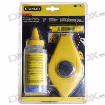 STANLEY ปักเต้าตีเส้น STANLEY รุ่น 47-672 (สีฝุ่น+ปักเต้า) STANLEY ปักเต้าตีเส้น STANLEY รุ่น 47-672 (สีฝุ่น+ปักเต้า)