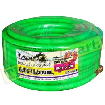 Tools Pro สายพ่นยาอย่างหนา 5 ชั้น LEON (สีเขียว) ขนาด 8.5 x 14.5 mm ยาว 20 เมตร Tools Pro สายพ่นยาอย่างหนา 5 ชั้น LEON (สีเขียว) ขนาด 8.5 x 14.5 mm ยาว 20 เมตร