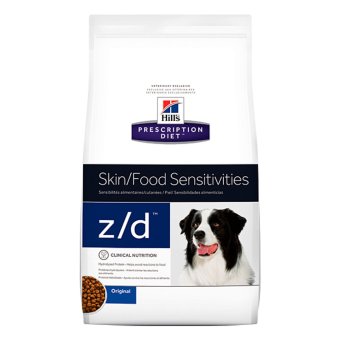 Hill's Prescription Diet z/d Canine ULTRA - Dryอาหารชนิดเม็ดสำหรับสุนัข ประกอบการรักษาโรคแพ้อาหาร ขนาด1.5กก. Hill's Prescription Diet z/d Canine ULTRA - Dryอาหารชนิดเม็ดสำหรับสุนัข ประกอบการรักษาโรคแพ้อาหาร ขนาด1.5กก.