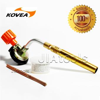 KOVEA หัวเชื่อมแก๊ส พร้อมลวดเชื่อมและน้ำยาประสาน KOVEA หัวเชื่อมแก๊ส พร้อมลวดเชื่อมและน้ำยาประสาน
