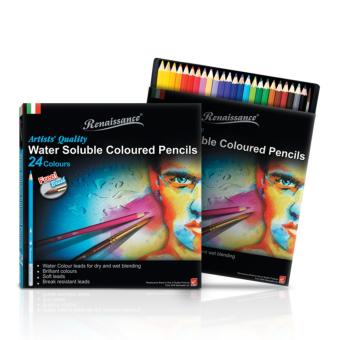 Renaissance เรนาซองซ์ ดินสอสี ระบายน้ำ 24 สี Renaissance เรนาซองซ์ ดินสอสี ระบายน้ำ 24 สี