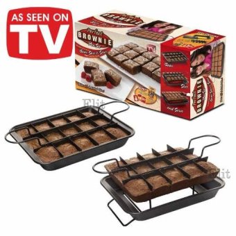 Elit ถาดอบบราวนี่ 15 ช่อง Perfect Brownie pan set Elit ถาดอบบราวนี่ 15 ช่อง Perfect Brownie pan set