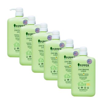ขายยกลัง Pack 6 PiPPER STANDARD ผลิตภัณฑ์ล้างจานกลิ่นซิตรัส แบบขวด 900 มล. ขายยกลัง Pack 6 PiPPER STANDARD ผลิตภัณฑ์ล้างจานกลิ่นซิตรัส แบบขวด 900 มล.
