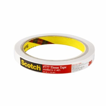 SCOTCH กระดาษกาวสองหน้าบาง 12มมX10หลา SCOTCH กระดาษกาวสองหน้าบาง 12มมX10หลา