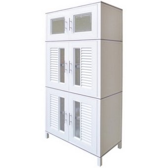 KING ตู้อเนกประสงค์ KING NUVO KB2-180 - White KING ตู้อเนกประสงค์ KING NUVO KB2-180 - White