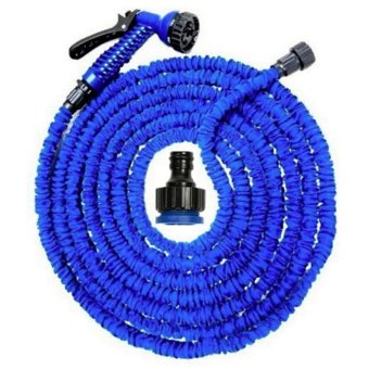 Elastic Hose สายยางยืดหด-in-หัวฉีดน้ำ 15เมตร/50FT จะขยายและสัญญา(Blue) Elastic Hose สายยางยืดหด-in-หัวฉีดน้ำ 15เมตร/50FT จะขยายและสัญญา(Blue)