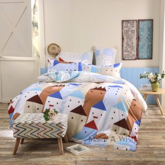 Lily ผ้าปูที่นอน 6 ฟุต 5 ชิ้น + ผ้านวม เกรดเอ รุ่น PR088 Lily ผ้าปูที่นอน 6 ฟุต 5 ชิ้น + ผ้านวม เกรดเอ รุ่น PR088